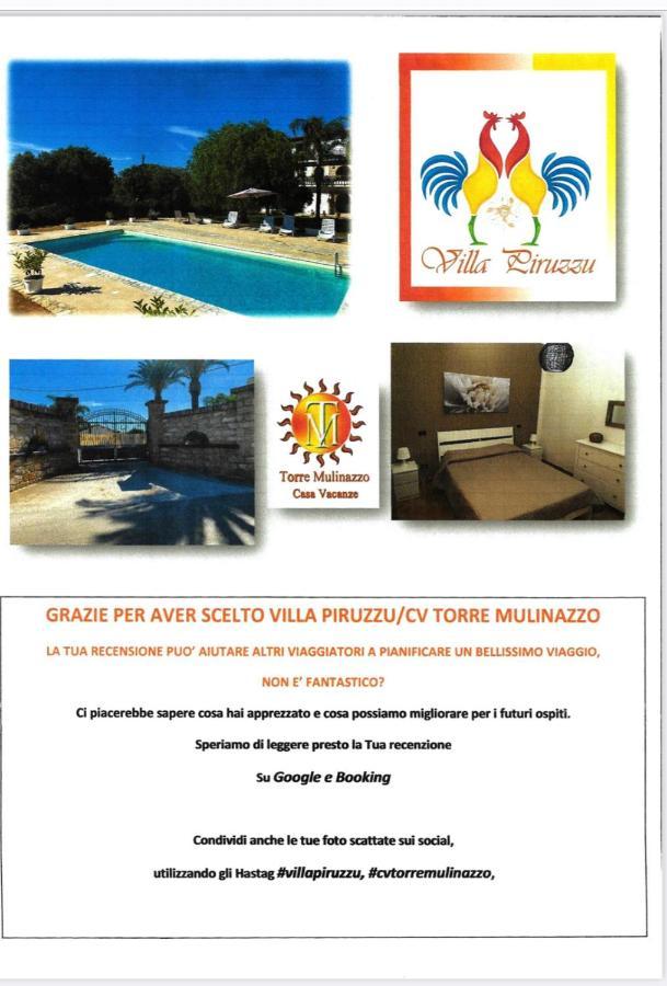 Villa Piruzzu Cv Torre Mulinazzo App P Cinisi Exterior photo